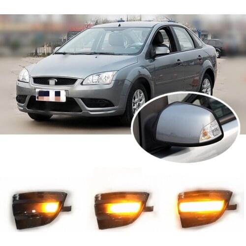 Fit for Ford Focus MK2 2004 - 2008 Ford C-Max 2003-2010 Dynamic Blinker Indicator Mirror Turn Light Signal