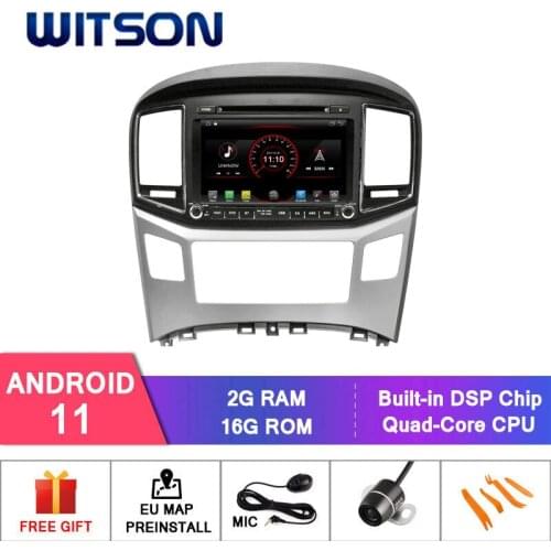 WITSON Android 10.0 2GB RAM 16GB FLASH Touch Screen Car DVD For HYUNDAI H1 2016 Touch Screen Car DVD Gps