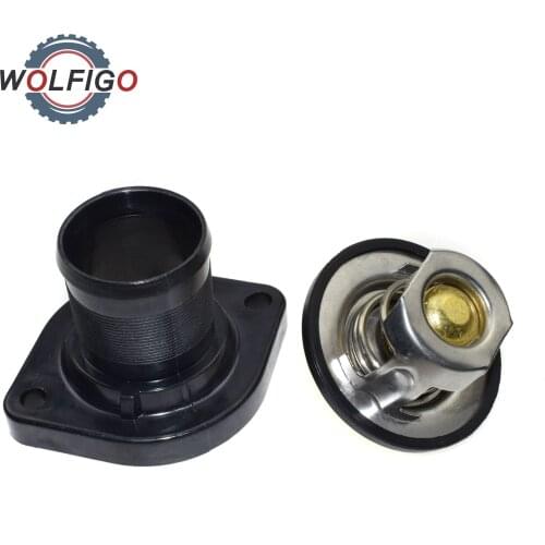 WOLFIGO New Engine Coolant Thermostat for Peugeot 206 306 307 for Citroen Berlingo C3 C4 Xsara Saxo 1336.N5 1336N5 1336.Q1