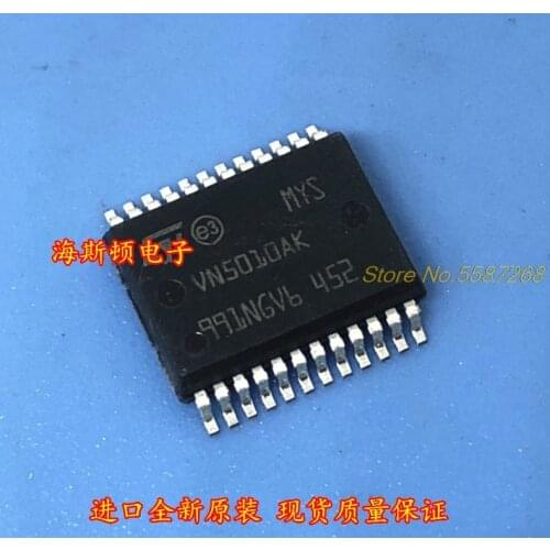 Free Shipping 10PCS/lot VN5010AK VN5010 car engine body computer board power driver IC chip SSOP24