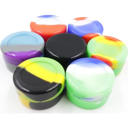 10Pcs Silicone Pot Heat Resistent Durable Holiday Storage Contain Random