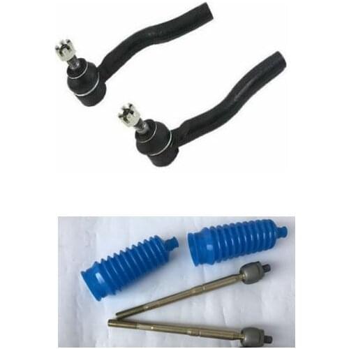 6 PCS OUTER & INTER TIE ROD END FOR TOYOTA ECHO, YARIS 03/1999-07/2005