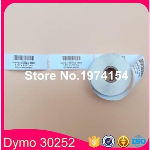 300 x Rolls Address Labels etiqueta (1 roll - 350 labels) Dymo 30252 Dymo30252 dymo 0252 Dymo 0252 Compatible 1-1/8 x 3-1/2