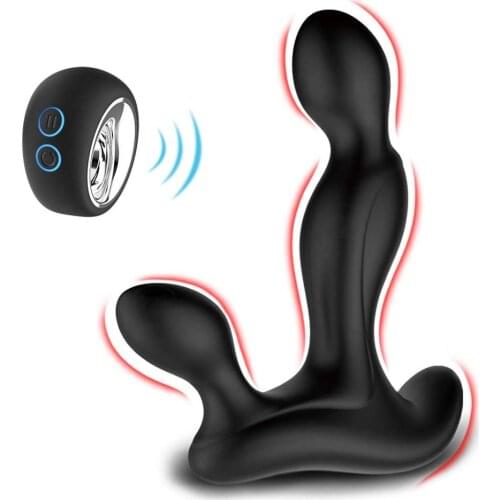 Anal Vibrator Prostate Massager 8 Frequency Wireless Remote Sex Toy for men for women for couple