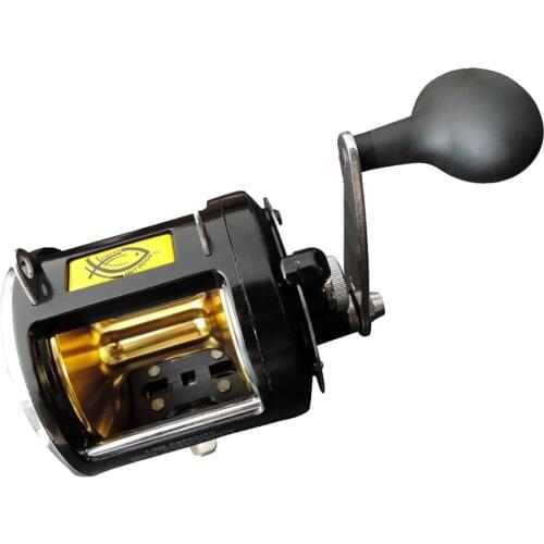 Drum Fishing Reel Max Drag 25kg 8 BB Big Game Trolling Boat Fishing Reel Baitcast Reel Right Hand Pesca Sea Fishing Accessories