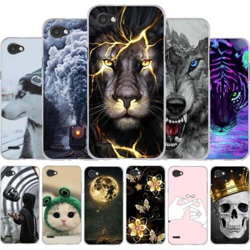 For Capa LG Q6 Cover Silicone Mobile Phone Case For LG Q6 Alpha Q6a Case Soft TPU Funda For LG Q6 Plus M700 lgq6 Cases Bumper