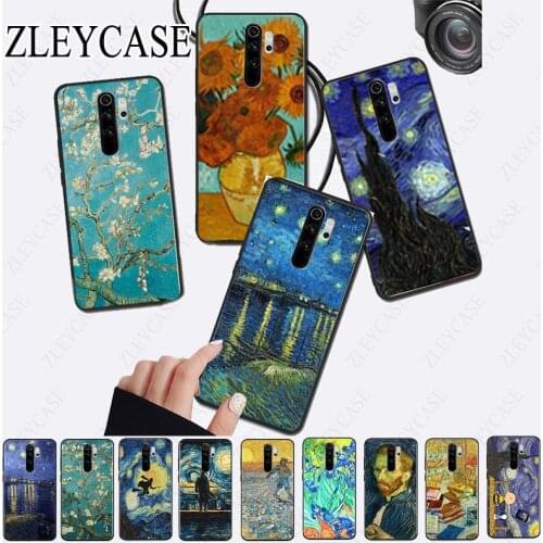 Van Gogh Starry Night Phone Case for redmi note8pro note7 note5 note6pro 7 7A 8 8A Note8T Note9 note9s note9pro max Cover