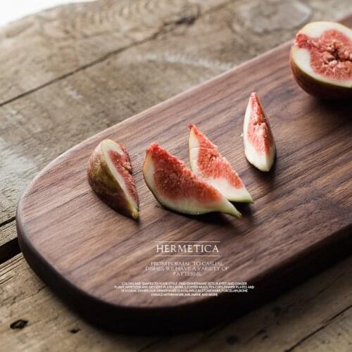 Brand high quality wood chopping blocks rectangle cutting board retro bread sushi creative cutting mat home kitchen boards plate