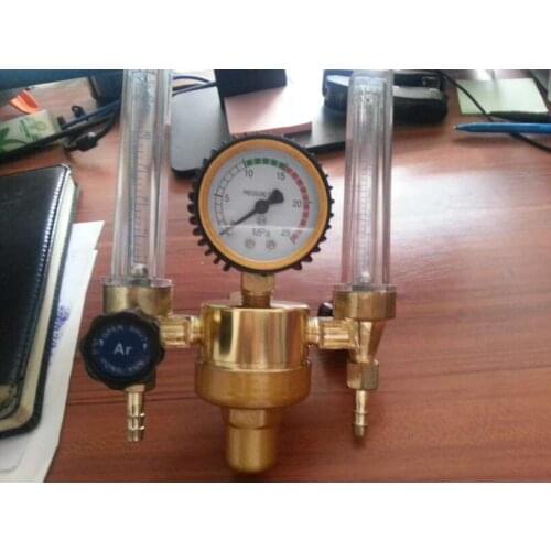 Double flow argon gas meter double tube meter argon welding machine