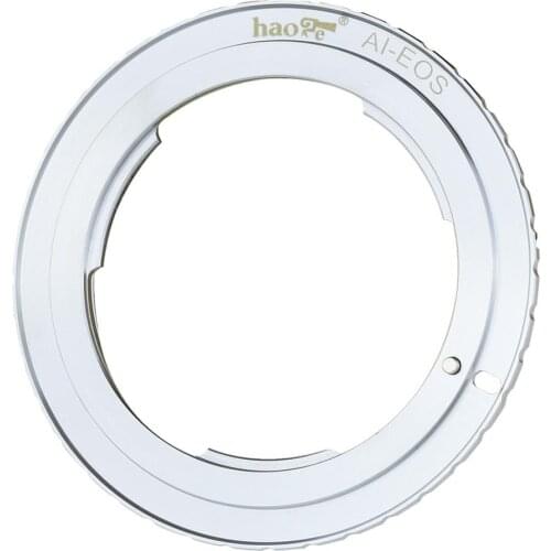 Haoge Lens Mount Adapter for Nikon Nikkor F Mount AI AI-S Lens to Canon EOS EF EF-S Mount Camera