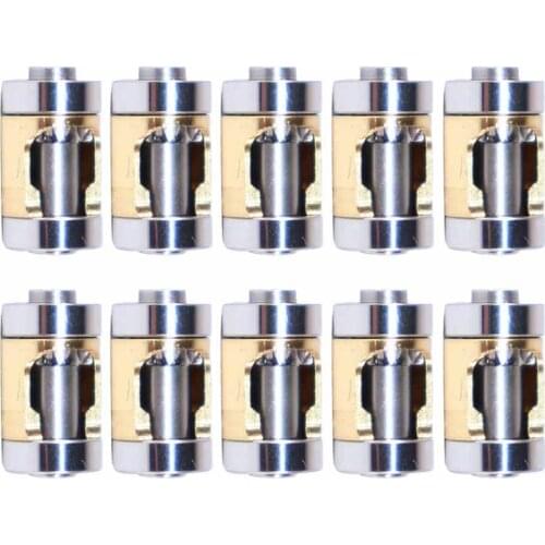 10pcs Cartridge/Rotor for Dental Low Speed Handpiece E Type Contra Angle Handpiece 1:1 Push Botton