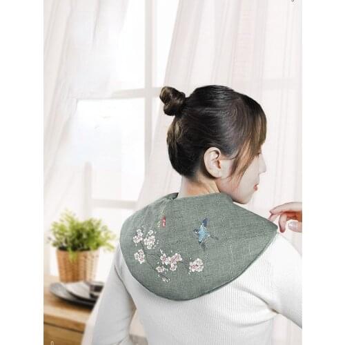 GY Neck Moxibustion Shoulder and Neck Hot Pack Shawl Salt Bag Cervical Vertebra Physiotherapy Bag Microwave Oven Heating