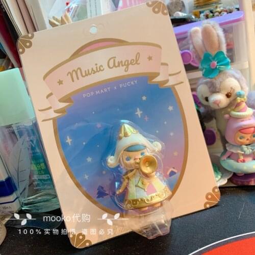 Pucky Music Angel limited edition hanging card doll blind box doll birthday gift kid toy