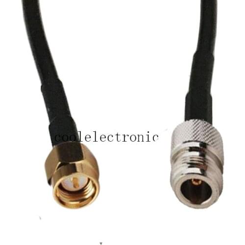 N Female to SMA Male Connector RG174 RF Coaxial Pigtail Jumper Cable 1m 2m 3m 5m 10m