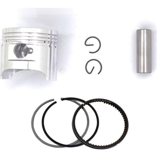 Motorcycle 50mm Piston 13mm Pin Ring Gasket Set For WIN100 JD100 C100 100cc Dirt Bike Go Carts Egine Spare Parts