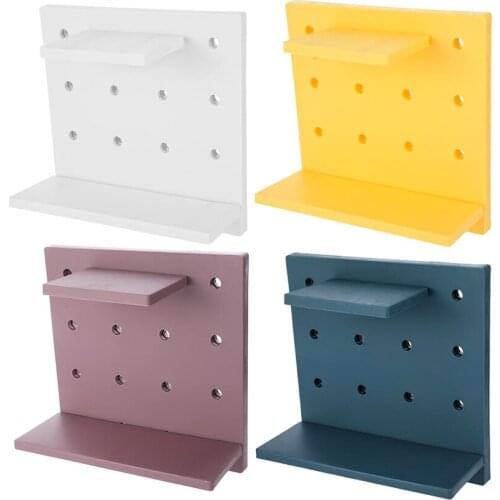 Small Storage Racks On The Wall For Households Without Perforation Holes Kitchen Bathroom Shelves Wall Storage Finishing Racks