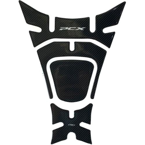 PCX genuine carbon fiber motorcycle sticker fuel tank pad for PCX125 PCX150 moto