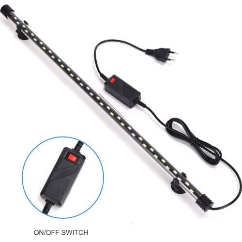 Underwater Decor Lighting Submersible Lamp Fish Tank Clip Light Aquarium Light LED Waterproof Plant Grow Lamp 90-260V