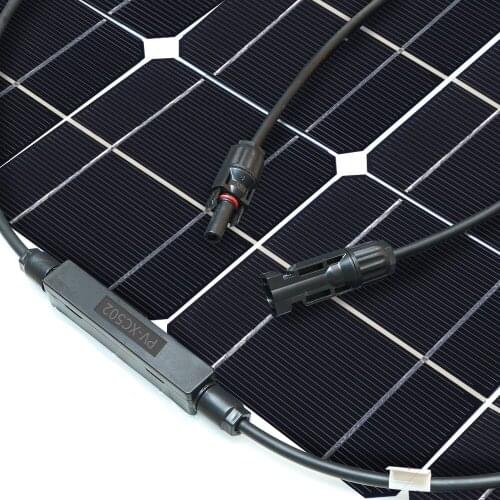 Semi Flexible Solar panel 100W solar panel solar cell plate module kit 12V Battery Power Charger 100w 18V Monocrystalline