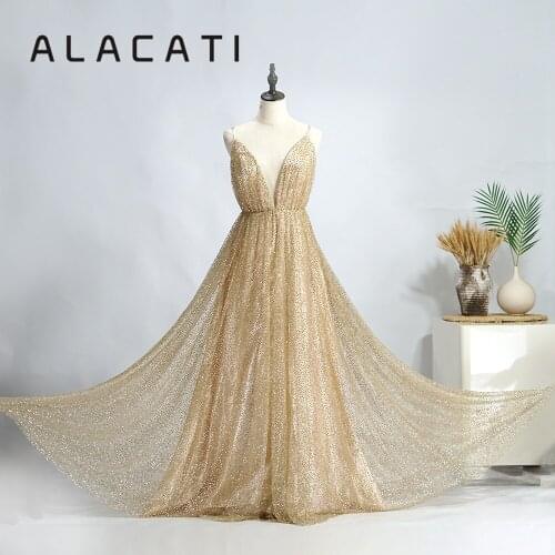 Sexy sling backless dress with luxurious sparkling evening dress exports to Middle East Dubai