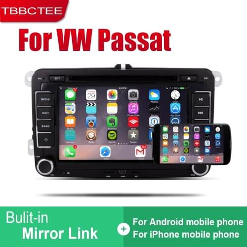 TBBCTEE Android 2 Din Auto Radio DVD For Volkswagen VW Passat Variant 2005-2010 Car Wifi BT Player GPS Navigation System