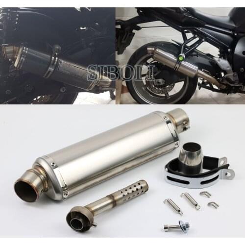 Universal 38-51MM Motorcycle For yoshimura Exhaust Muffler Pipe ATV Pit Dirt Motorbike 100cc-1000cc GP Scooter Motorbike Pipe