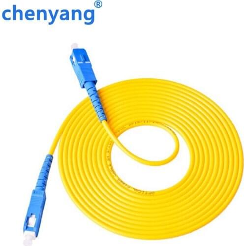 3&5Meters SC to SC fiber patch cord jumper cable, SM, simplex free shipping