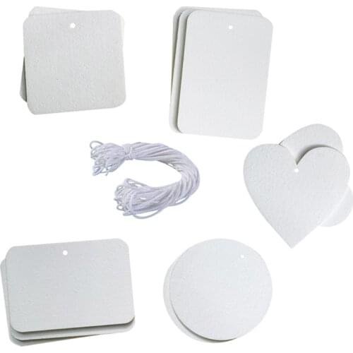 30 Pcs Sublimation Blank Air Freshener Sheets with Elastic Cord Felt Thermal Transfer Key Chain Double-Side Key Tags for DIY Pho