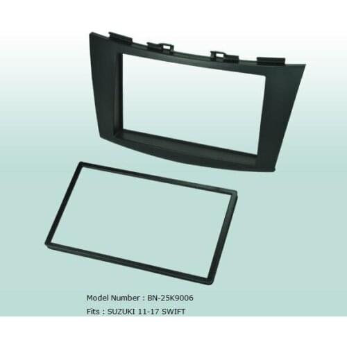 Car Fascias 2 Din Radio Audio Panel Frame Dash Kit For Suzuki Swift 2011 2012 2013 2014 2015 2016 2017