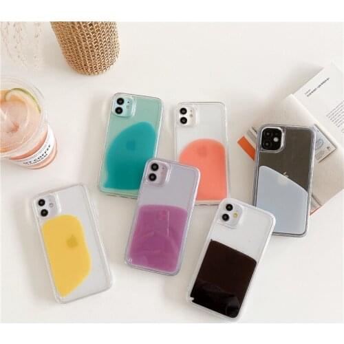 Glitter Cover For iPhone 12 mini 11 Pro X XR XS MAX Quicksand Liquid Silicone Soft Case For iPhone SE 2020 6s 6 7 8 Plus Coque