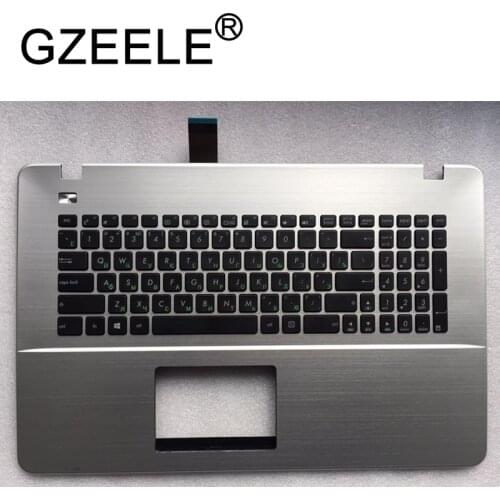 GZEELE new Palmrest RU russian for Asus K750 K750J K750JA K750JB K750JN A751 X751LD x751 R752 Keyboard bezel upper case Cover