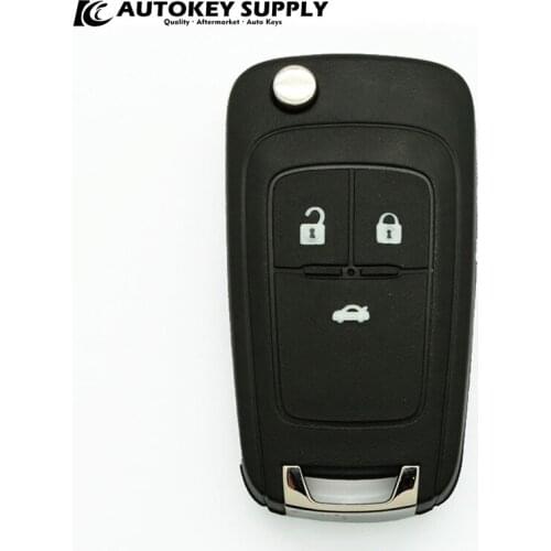 ForChevrolet 3 buttons remote key 433Mhz AKGMC406