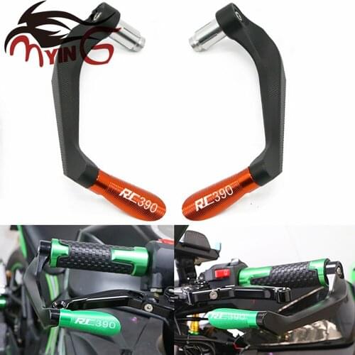 For KTM RC390 RC 390 7/8" 22mm Motorcycle Universal CNC Handlebar Grips Handle Bar Brake Clutch Levers Guard Protector