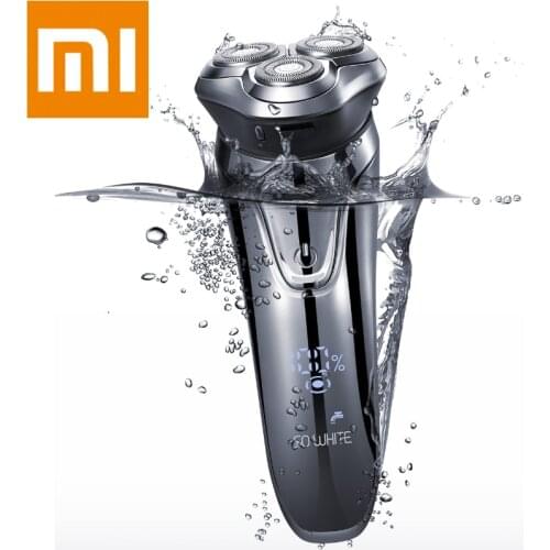 Xiaomi PINJING Electric Razor Shaver Wireless 3D Smart Razor Shaver USB Charging IPX7 Waterproof 3 Head LED Display for Men ES3