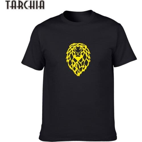 TARCHIA O Neck Dinosaur Printed T Shirt Men Brand Cotton Mens T-shirts Fashion 2018 Camisetas Hombre Tops Tees Mens Clothing