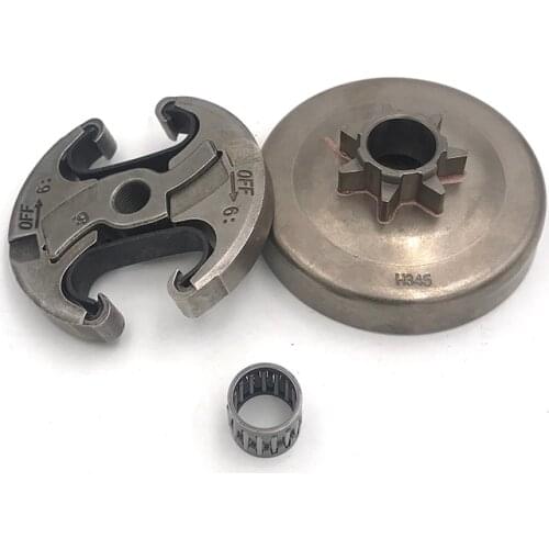 325-7T Clutch Drum Sprocket Rim Kit For Husqvarna 340 345 350 EPA 346 346XP 351 353 445 445E Chainsaw Gas Saws Replacement Parts