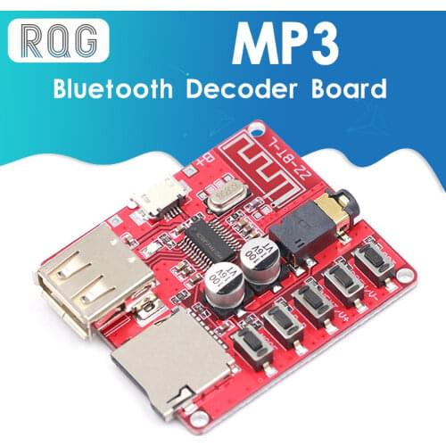 Bluetooth decoder board MP3 lossless car speaker amplifier modified Bluetooth 4.1 circuit board