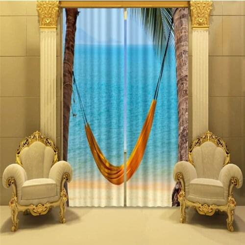 Customized Lavender Luxury 3D Blackout Window Curtain Drapes For Living room Bed room Hotel Wall Tapestry Cortinas