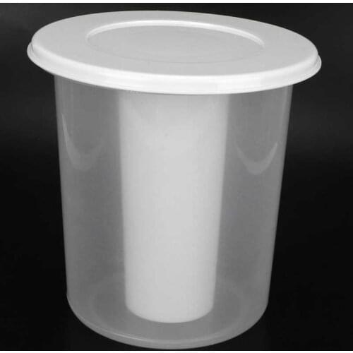 Transparent Reusable Shaved Ice Molds Cup for Ice Bucket Refillable Making Model with Lid Household Supplies