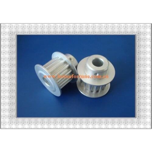 14 teeth HTD5M adjustable belt tensioner timing belt pulley and PU open end belt 20mm width a pack