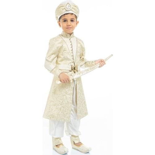 SANCAKBEYİ Arched Model Sunnet Dress Kid Circumcision Suit 1-14 Age Birthday and party-event costume Child Osmanlı Suit