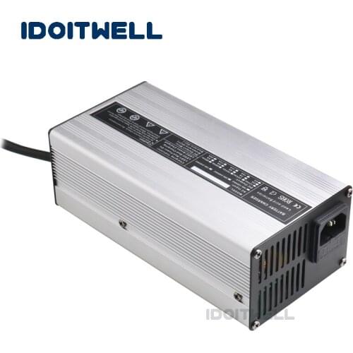 Custom Professional 36V battery chargers 36V 10A lithium ion lipo lead acid AGM GEL lifepo4 batteries charger with CE ROHS
