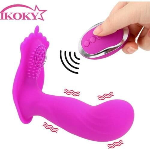 10 Speed Wireless Remote Control Invisible Dual Motor Wearable Vibrator Sex Toy for Women Vaginal Massage Clitoris Stimulator