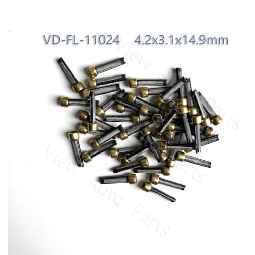 200pcs Fuel Injector Micro Basket Filter Top Quality Injector Repair Service Kits Size: 4.2x3.1x14.9mm VD-FL-11024