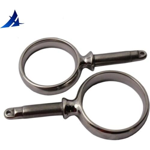 Boat Parts Accessories 2PCS Boat 316 Stainless Steel Oarlock Socket Side Mount Line Brass For Marine Yacht
