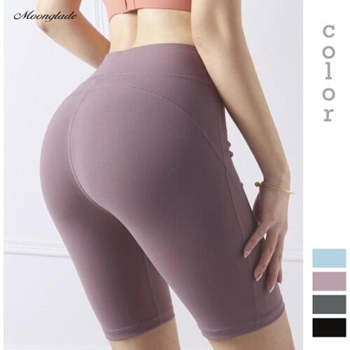 Moonglade Gym Leggins Yoga Shorts Push Up Plus Size Women Sports Shorts High Waist Hip Lift Running Jogging Fitness Air Fabric