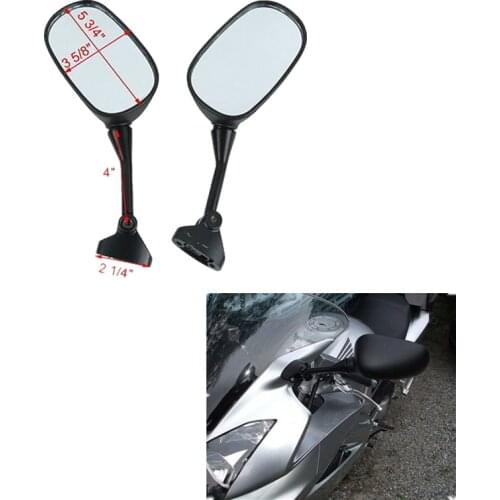 Motorcycle Mirrors For HOnda VFR800 VFR 800 FI V-TEC 2002-2008 2002-2008 2007 2006 2005