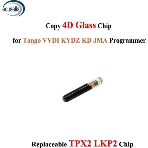 SALE ! Copy 4D Glass Chip Replaceable TPX2 LKP02 Car Key Chip Can Support KYDZ TANGO VVDI JMA Machine(Reusable