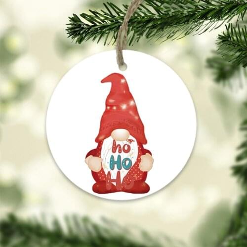 Merry Christmas Wooden Pendants Decoration For Home Ornaments Angel Xmas Tree Star Gift 2022 Happy New Year