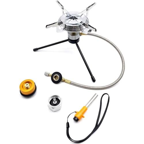 Outdoor Furnace Split Camping Hiking Stoves Barbecue Brew Tea Folding Stoves Outdoor Climbing Stove Accessories